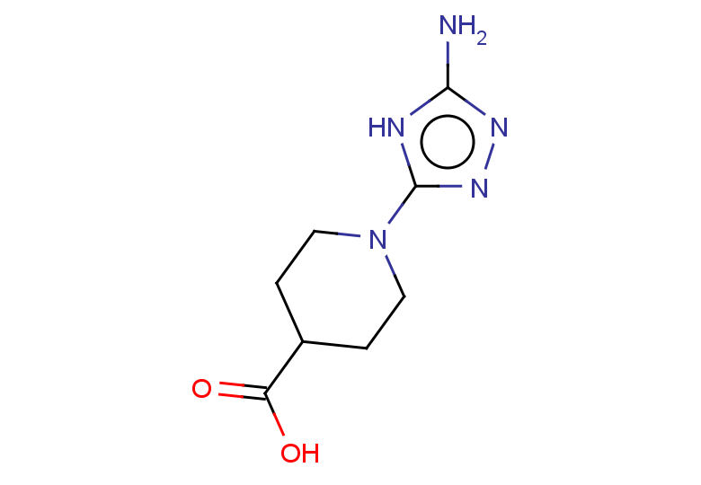 1-(5-amino-4H-1,2,4-triazol-3-yl)piperidine-4-carboxylic acid