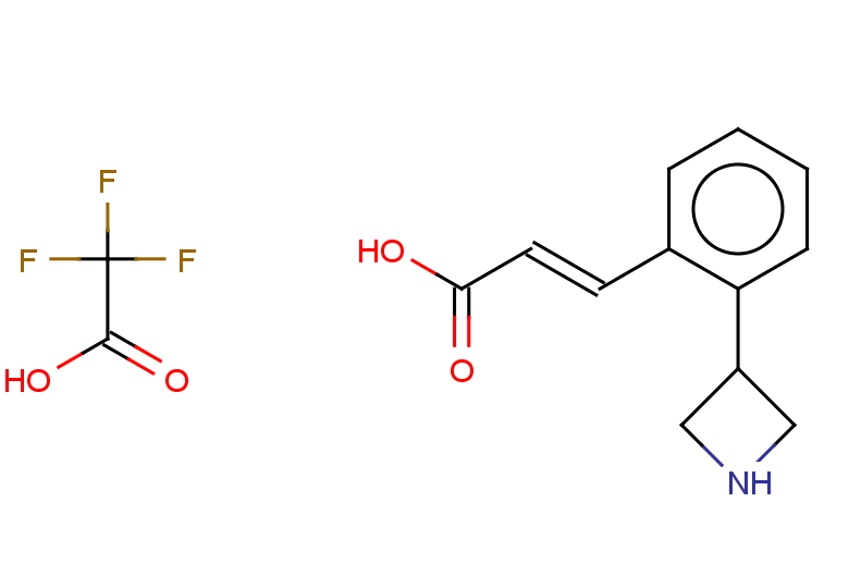 (2E)-3-[2-(azetidin-3-yl)phenyl]prop-2-enoic acid trifluoroacetate