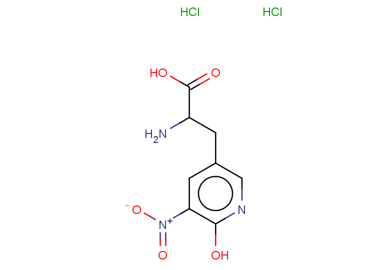 2-amino-3-(6-hydroxy-5-nitropyridin-3-yl)propanoic acid dihydrochloride