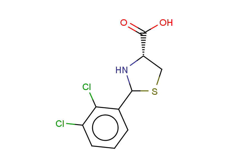 (4R)-2-(2,3-dichlorophenyl)-1,3-thiazolidine-4-carboxylic acid