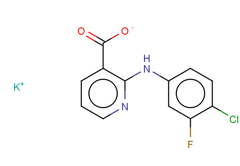 potassium 2-[(4-chloro-3-fluorophenyl)amino]pyridine-3-carboxylate
