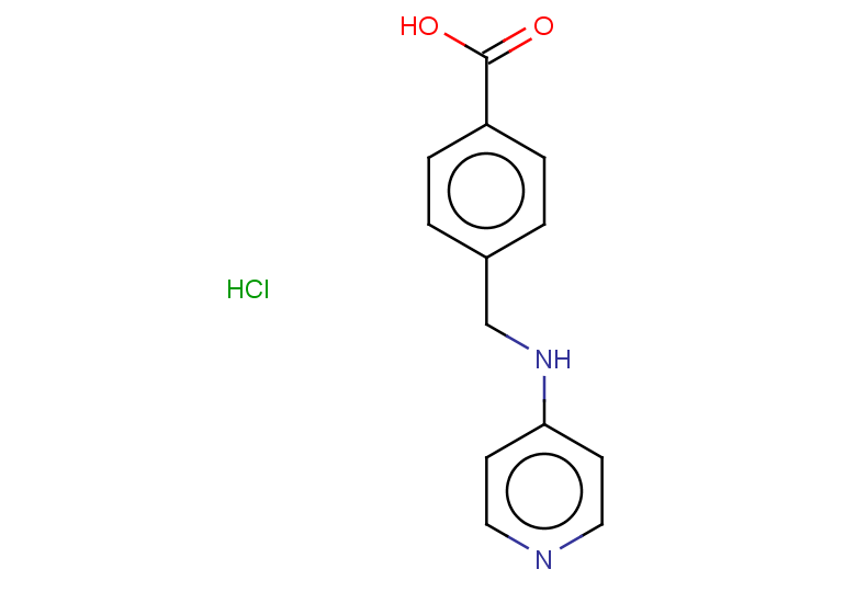 4-{[(pyridin-4-yl)amino]methyl}benzoic acid hydrochloride