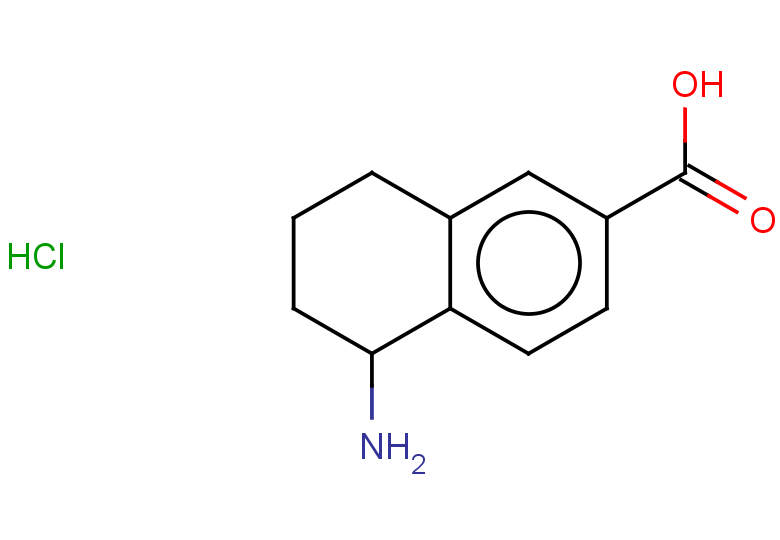 5-amino-5,6,7,8-tetrahydronaphthalene-2-carboxylic acid hydrochloride