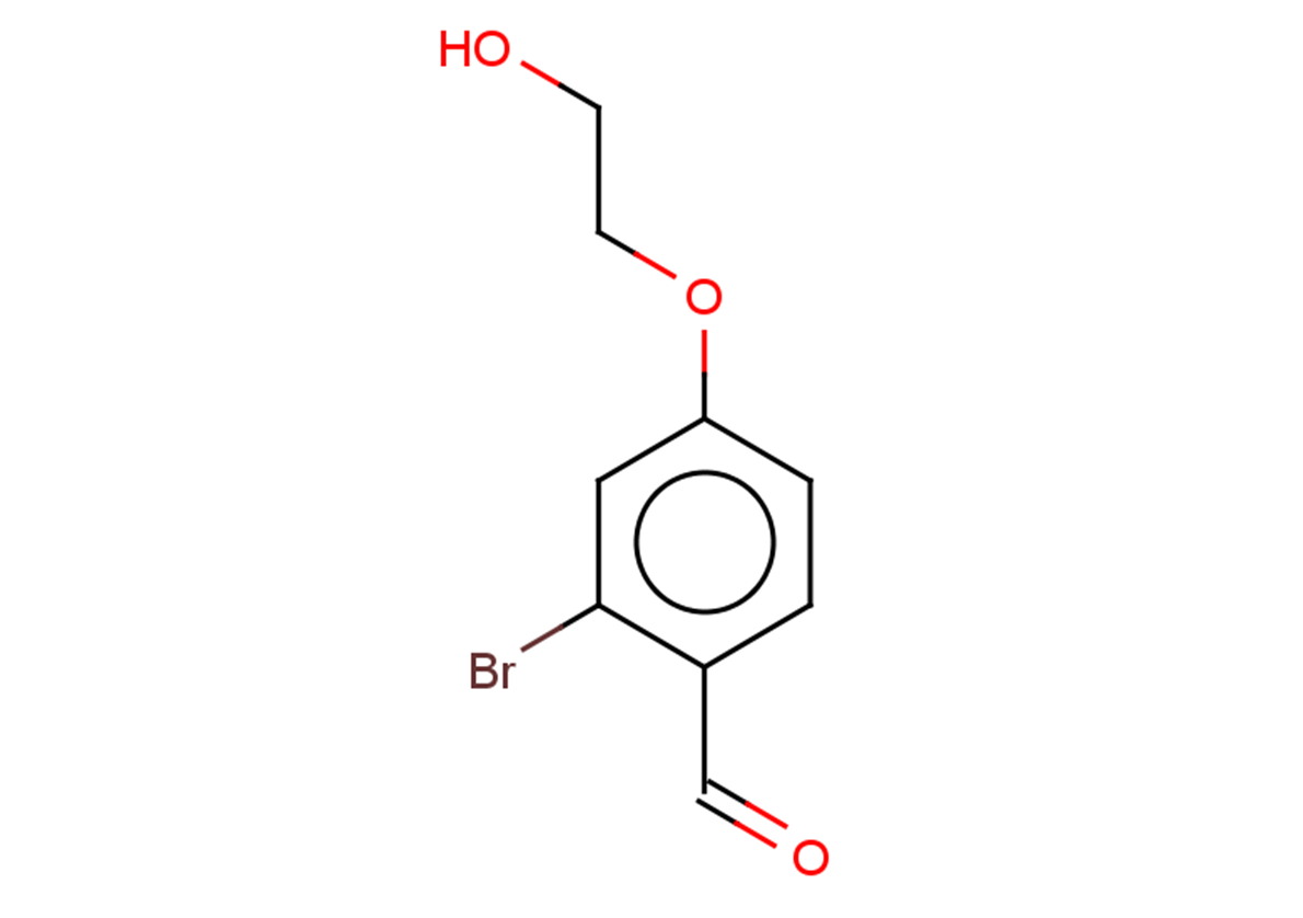 2-bromo-4-(2-hydroxyethoxy)benzaldehyde