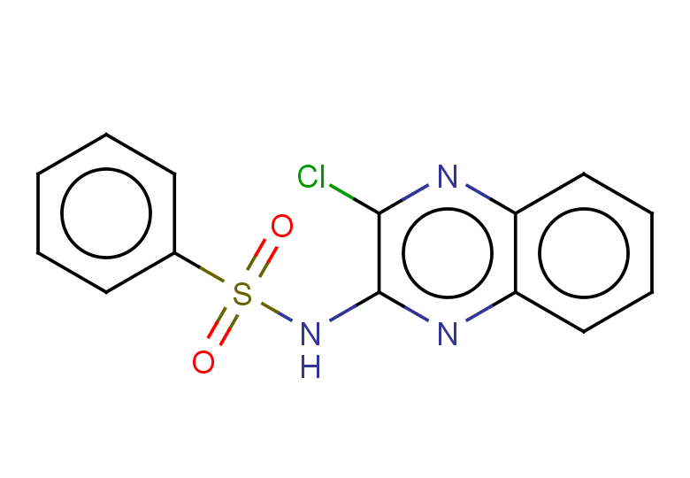 N-(3-chloroquinoxalin-2-yl)benzenesulfonamide