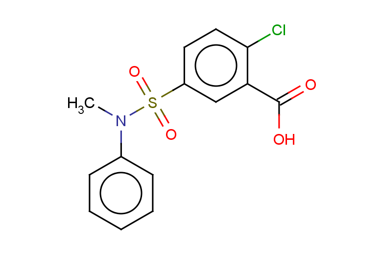 2-chloro-5-[methyl(phenyl)sulfamoyl]benzoic acid