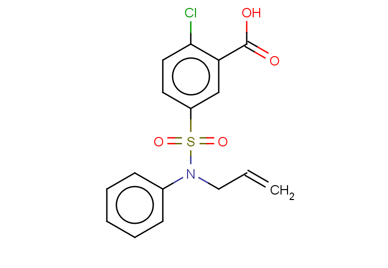 2-chloro-5-[phenyl(prop-2-en-1-yl)sulfamoyl]benzoic acid