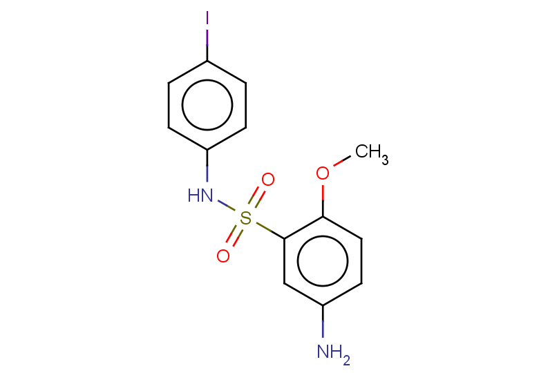 5-amino-N-(4-iodophenyl)-2-methoxybenzene-1-sulfonamide