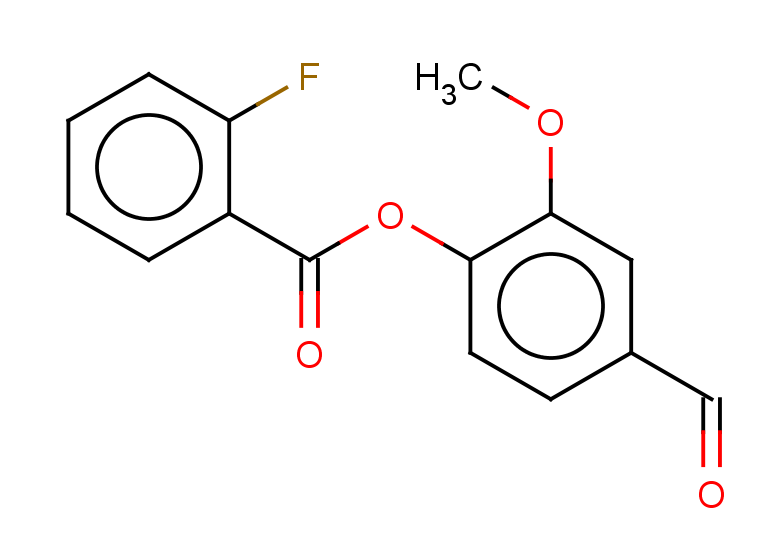 4-formyl-2-methoxyphenyl 2-fluorobenzoate