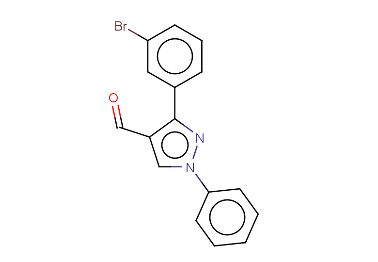 3-(3-bromophenyl)-1-phenyl-1H-pyrazole-4-carbaldehyde