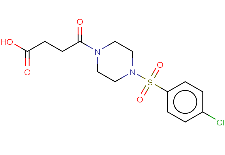 4-[4-(4-chlorobenzenesulfonyl)piperazin-1-yl]-4-oxobutanoic acid