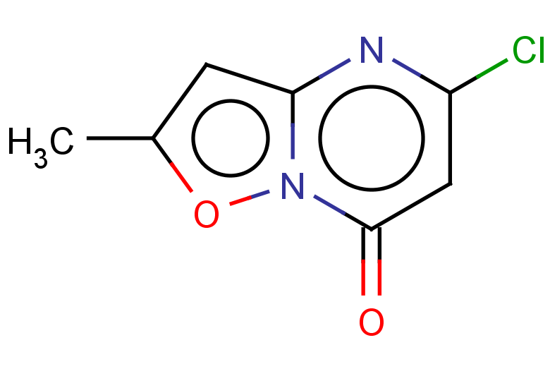 5-chloro-2-methyl-7H-[1,2]oxazolo[2,3-a]pyrimidin-7-one