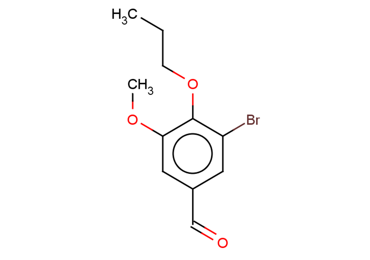 3-bromo-5-methoxy-4-propoxybenzaldehyde