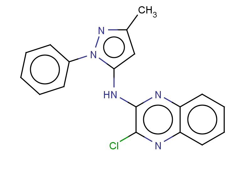 3-chloro-N-(3-methyl-1-phenyl-1H-pyrazol-5-yl)quinoxalin-2-amine