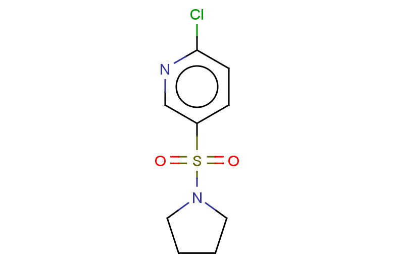 2-chloro-5-(pyrrolidine-1-sulfonyl)pyridine