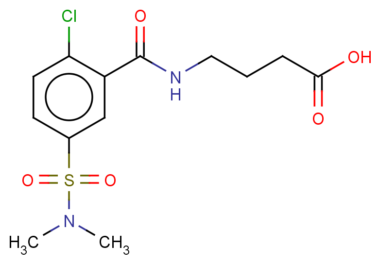 4-{[2-chloro-5-(dimethylsulfamoyl)phenyl]formamido}butanoic acid