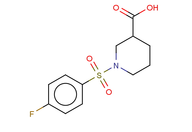 1-(4-fluorobenzenesulfonyl)piperidine-3-carboxylic acid