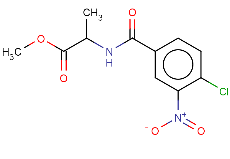 methyl 2-[(4-chloro-3-nitrophenyl)formamido]propanoate