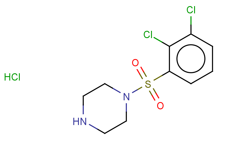 1-(2,3-dichlorobenzenesulfonyl)piperazine hydrochloride