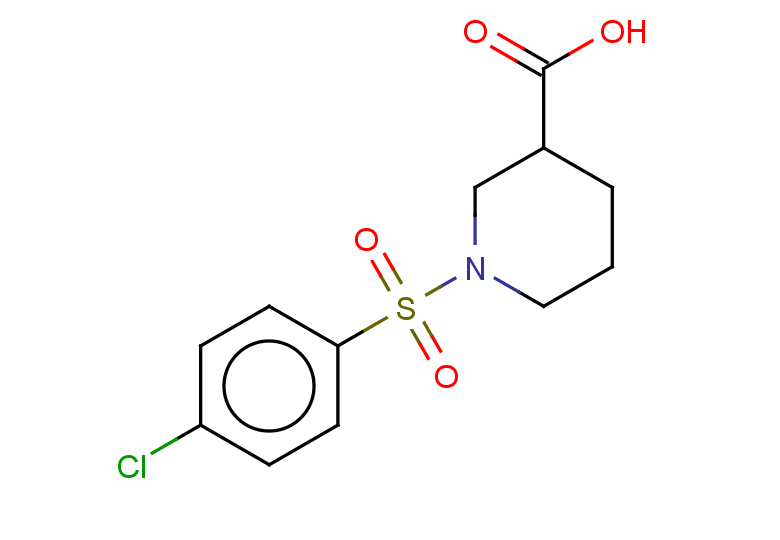 1-((4-chlorophenyl)sulfonyl)piperidine-3-carboxylic acid
