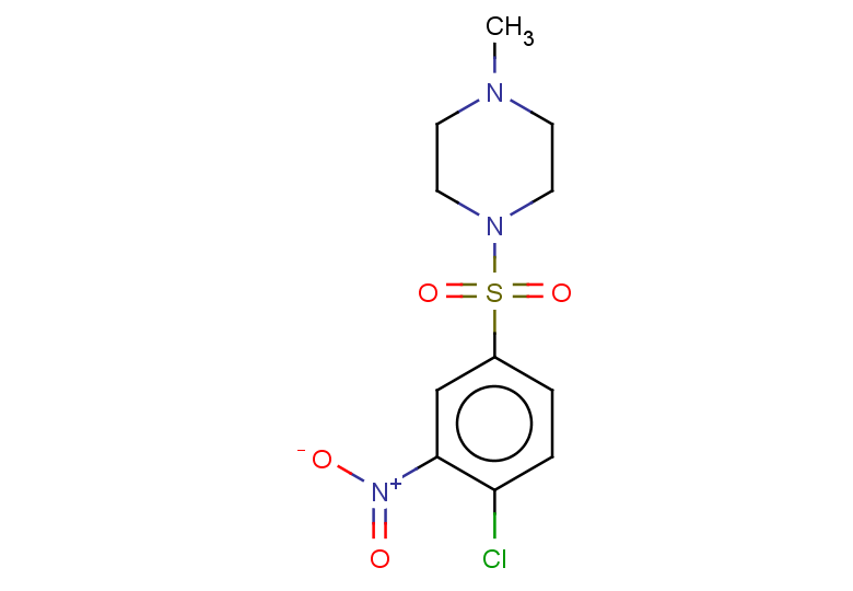 1-(4-chloro-3-nitrobenzenesulfonyl)-4-methylpiperazine