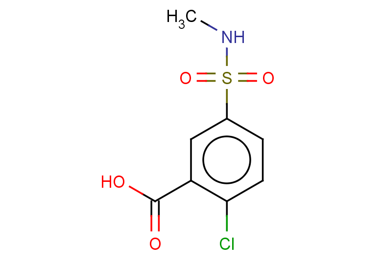 2-chloro-5-(methylsulfamoyl)benzoic acid