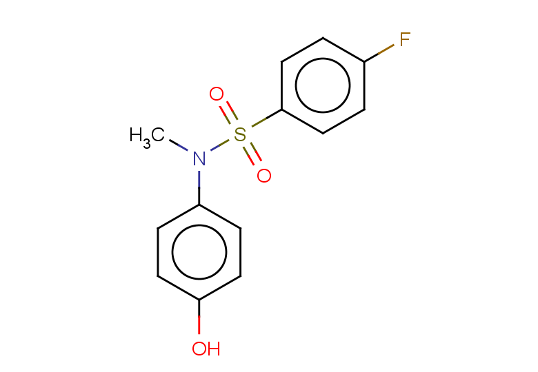 4-fluoro-N-(4-hydroxyphenyl)-N-methylbenzene-1-sulfonamide