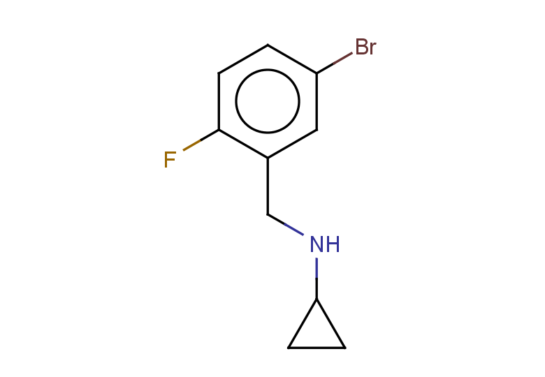 N-[(5-bromo-2-fluorophenyl)methyl]cyclopropanamine