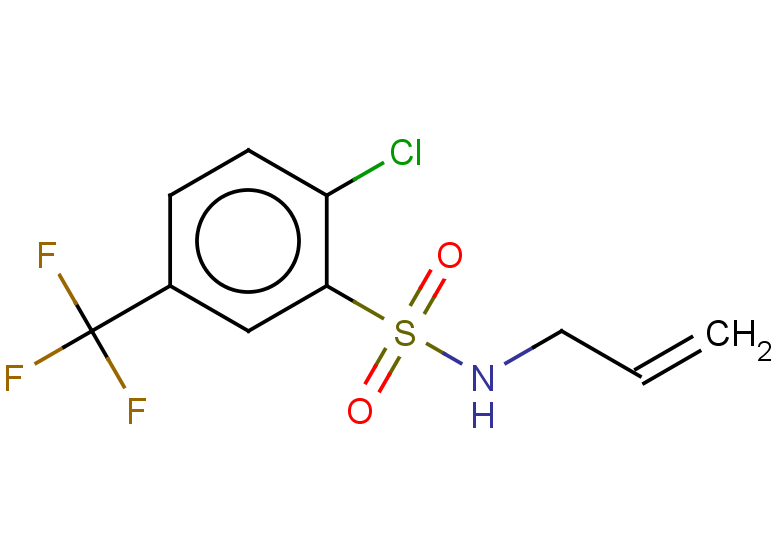2-chloro-N-(prop-2-en-1-yl)-5-(trifluoromethyl)benzene-1-sulfonamide