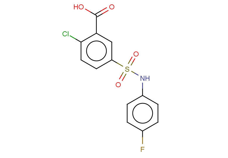 2-chloro-5-[(4-fluorophenyl)sulfamoyl]benzoic acid
