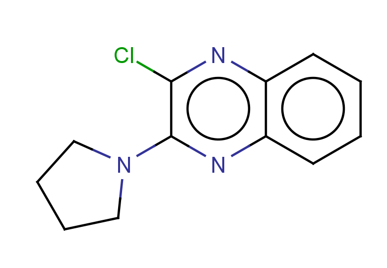 2-chloro-3-(pyrrolidin-1-yl)quinoxaline