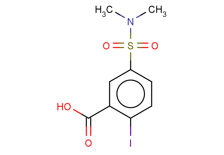 5-(dimethylsulfamoyl)-2-iodobenzoic acid