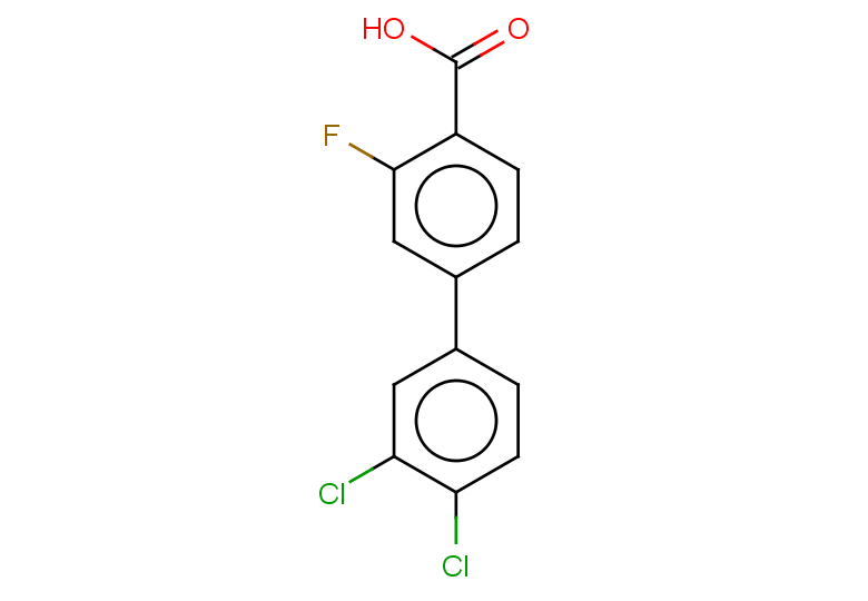 4-(3,4-dichlorophenyl)-2-fluorobenzoic acid