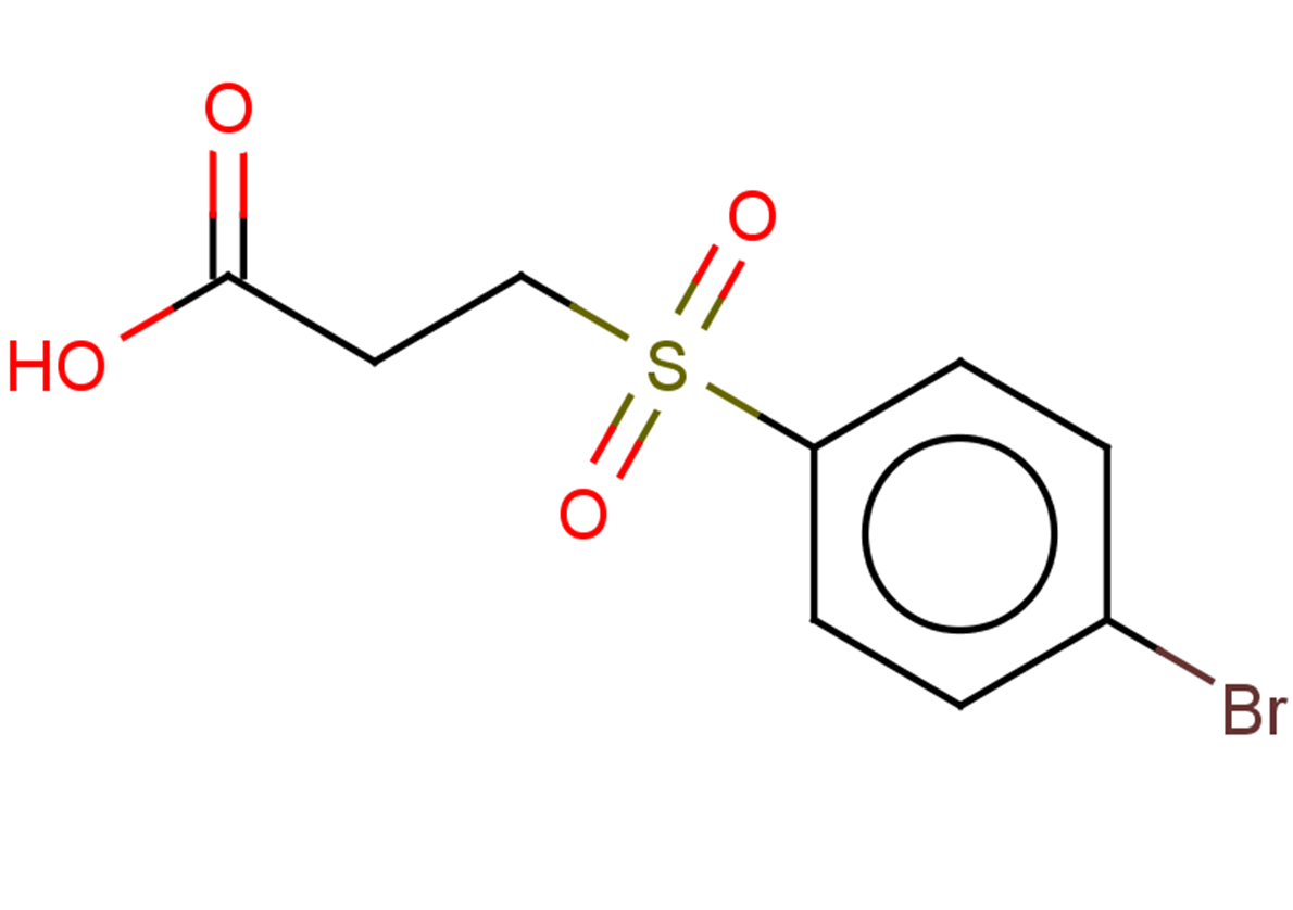 3-(4-bromobenzenesulfonyl)propanoic acid