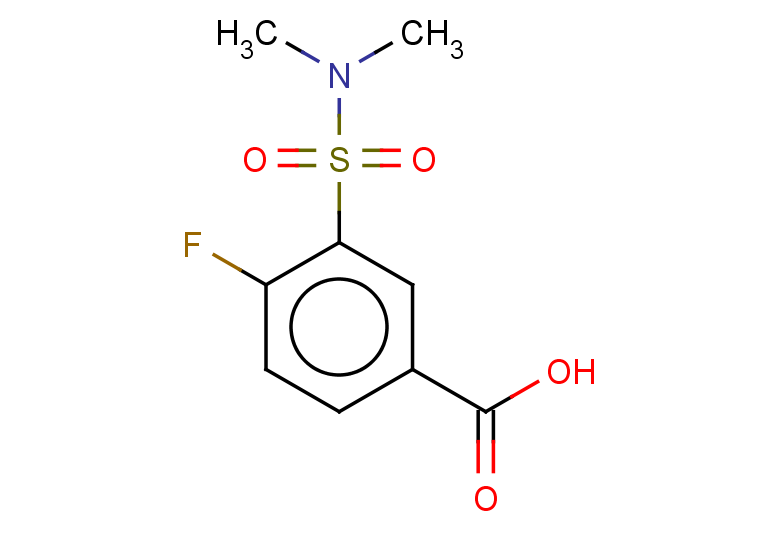 3-(dimethylsulfamoyl)-4-fluorobenzoic acid
