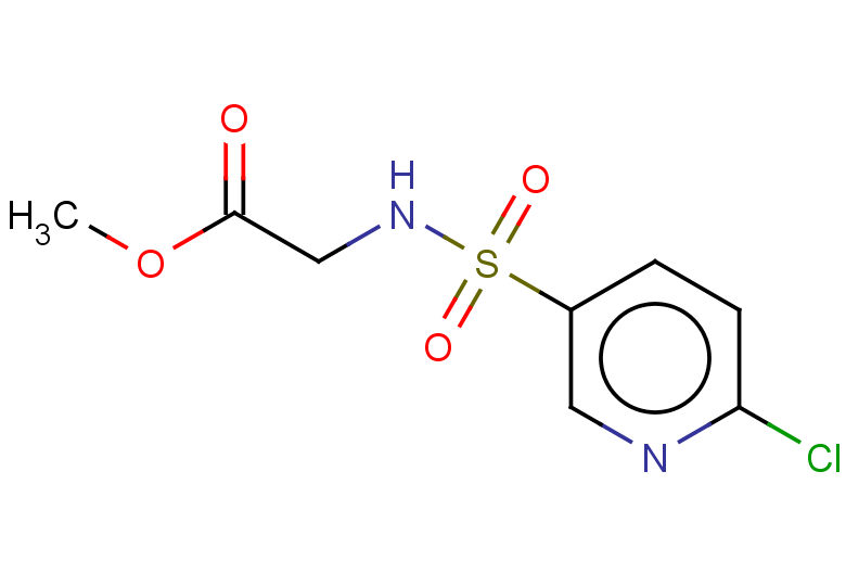 methyl 2-(6-chloropyridine-3-sulfonamido)acetate
