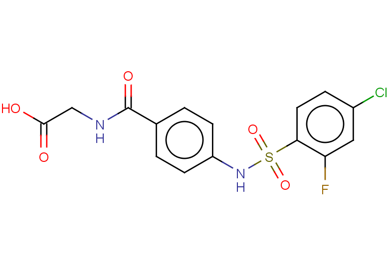 2-{[4-(4-chloro-2-fluorobenzenesulfonamido)phenyl]formamido}acetic acid