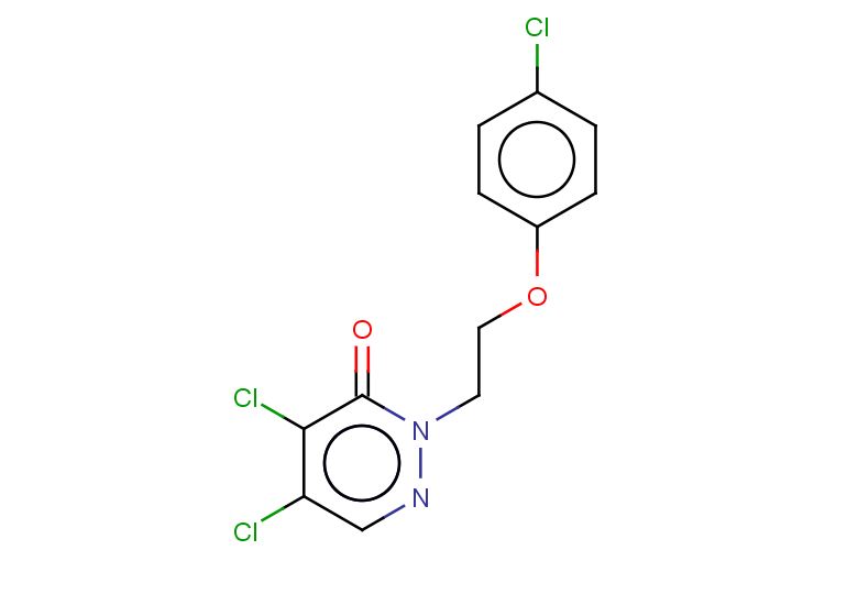4,5-dichloro-2-[2-(4-chlorophenoxy)ethyl]-2,3-dihydropyridazin-3-one