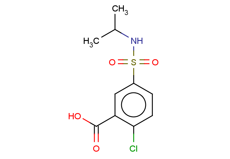 2-chloro-5-[(propan-2-yl)sulfamoyl]benzoic acid