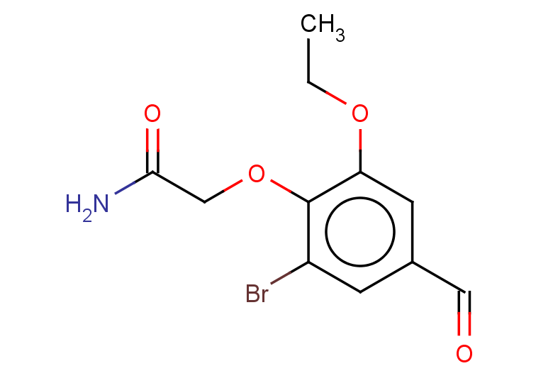 2-(2-bromo-6-ethoxy-4-formylphenoxy)acetamide