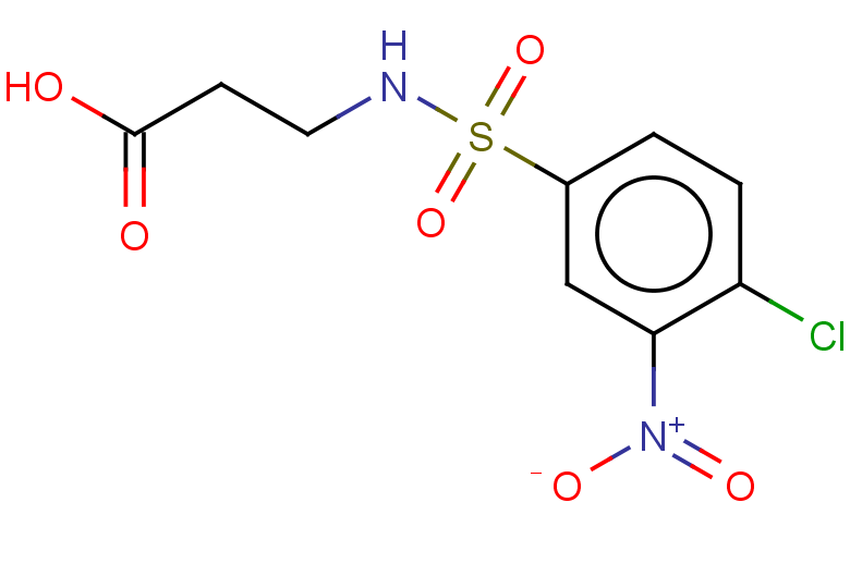 3-(4-chloro-3-nitrobenzenesulfonamido)propanoic acid