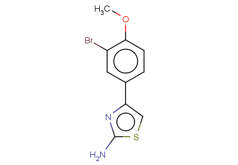 4-(3-bromo-4-methoxyphenyl)-1,3-thiazol-2-amine