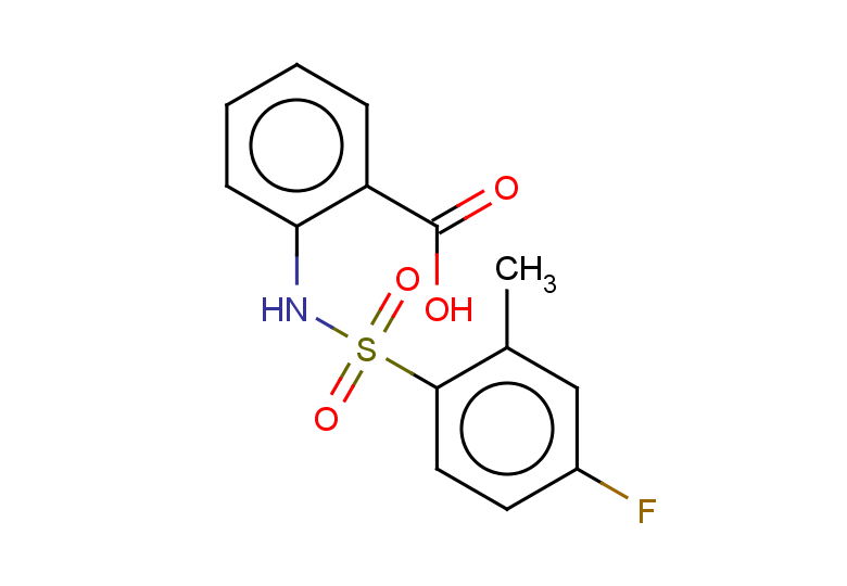 2-(4-fluoro-2-methylbenzenesulfonamido)benzoic acid