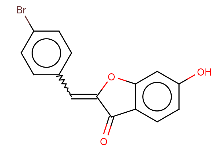 2-[(4-bromophenyl)methylidene]-6-hydroxy-2,3-dihydro-1-benzofuran-3-one