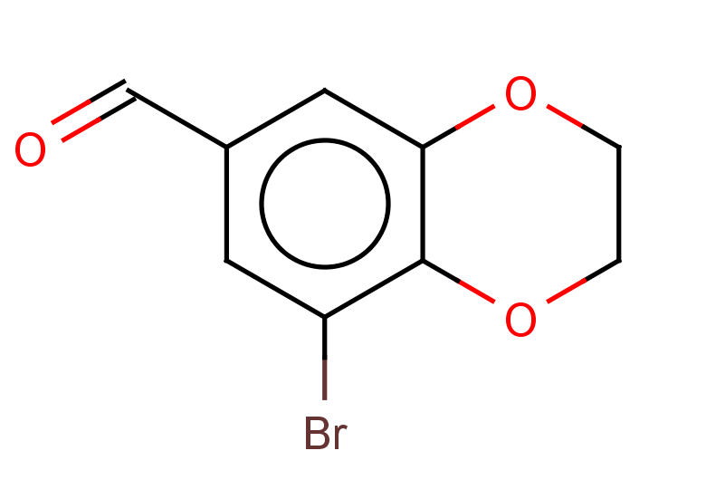 8-bromo-2,3-dihydro-1,4-benzodioxine-6-carbaldehyde