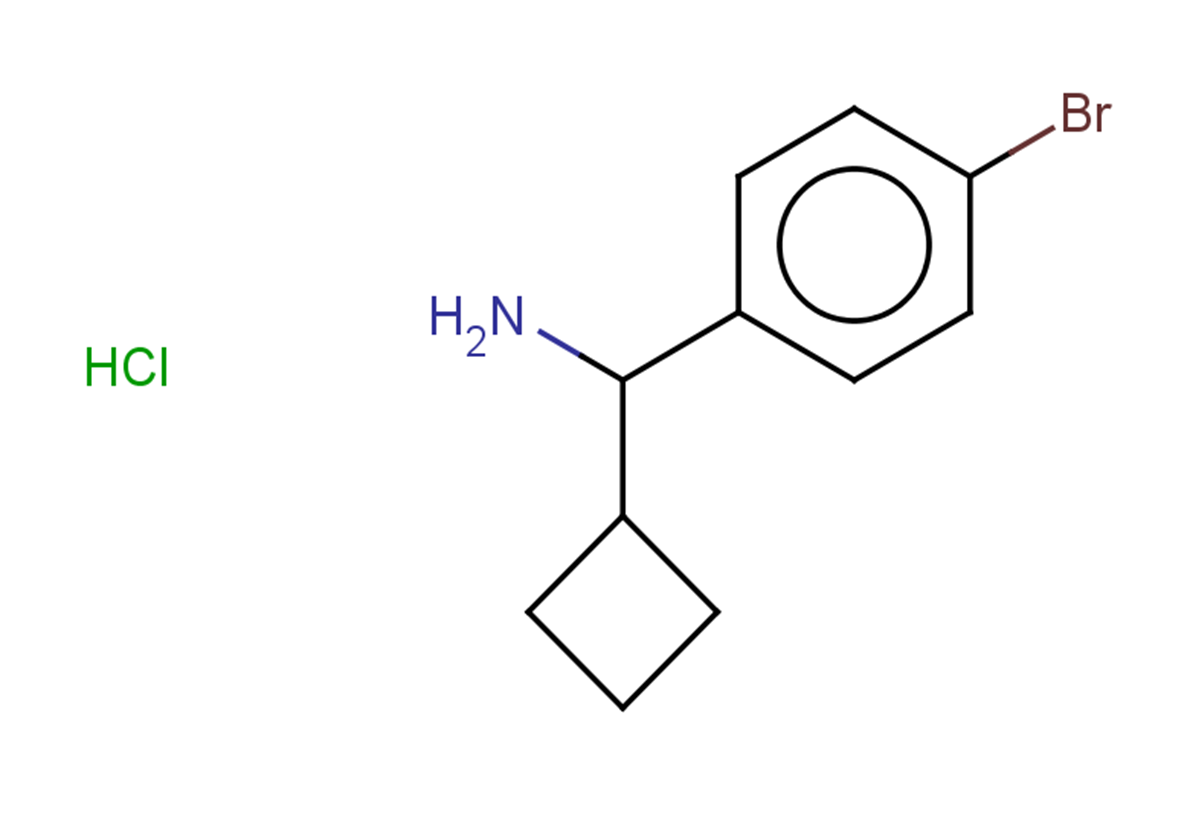 (4-bromophenyl)(cyclobutyl)methanamine hydrochloride