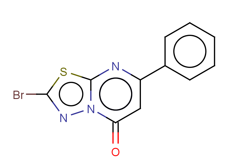 2-bromo-7-phenyl-5H-[1,3,4]thiadiazolo[3,2-a]pyrimidin-5-one