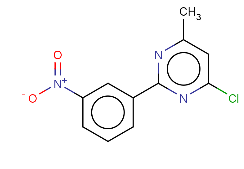 4-chloro-6-methyl-2-(3-nitrophenyl)pyrimidine