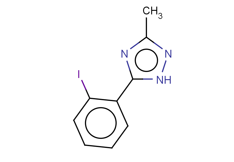 5-(2-iodophenyl)-3-methyl-1H-1,2,4-triazole