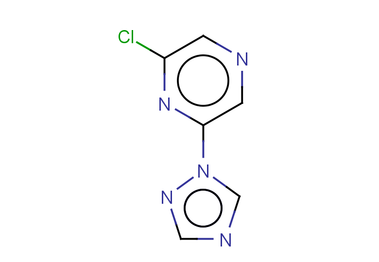 2-chloro-6-(1H-1,2,4-triazol-1-yl)pyrazine